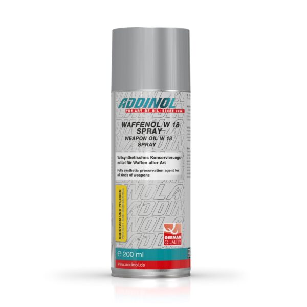ADDINOL WEAPON OIL W 18 Spray 200 ml Made in Germany