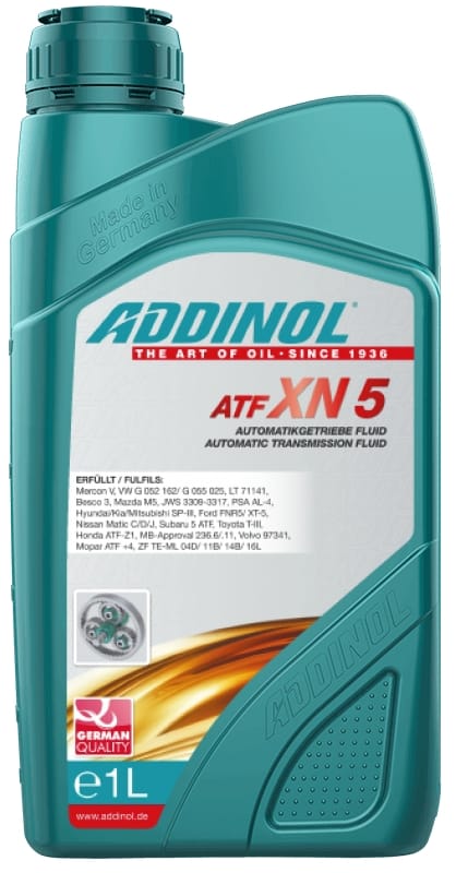 ADDINOL ATF XN 5 Transmission Fluid Made In Germnay